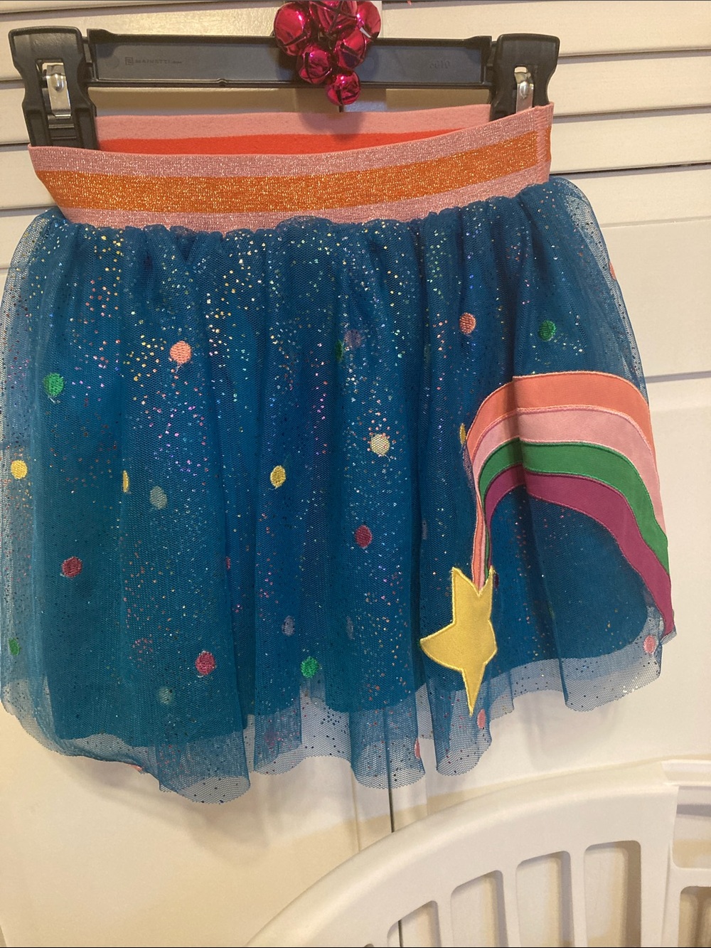 Hanna Andersson Blue and Pink Skirt